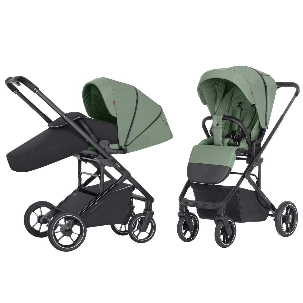 Прогулянкова коляска CARRELLO Alfa CRL-5508 BF Sea Green Каррелло Альфа